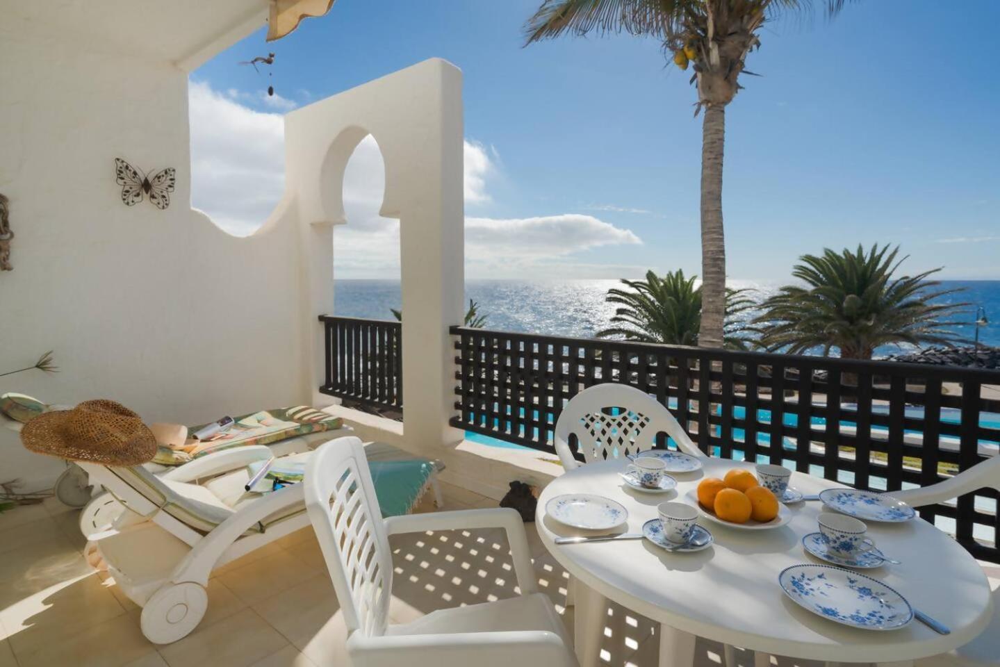 Magnifico Alojamiento Con Vistas Al Oceano Costa Teguise Exterior foto